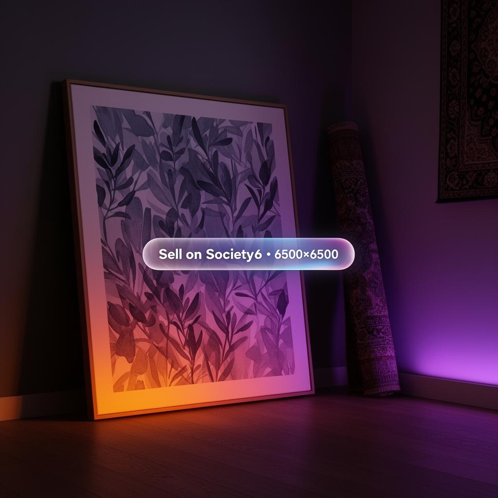 How to Sell on Society6 in 2026: Complete Artist Guide