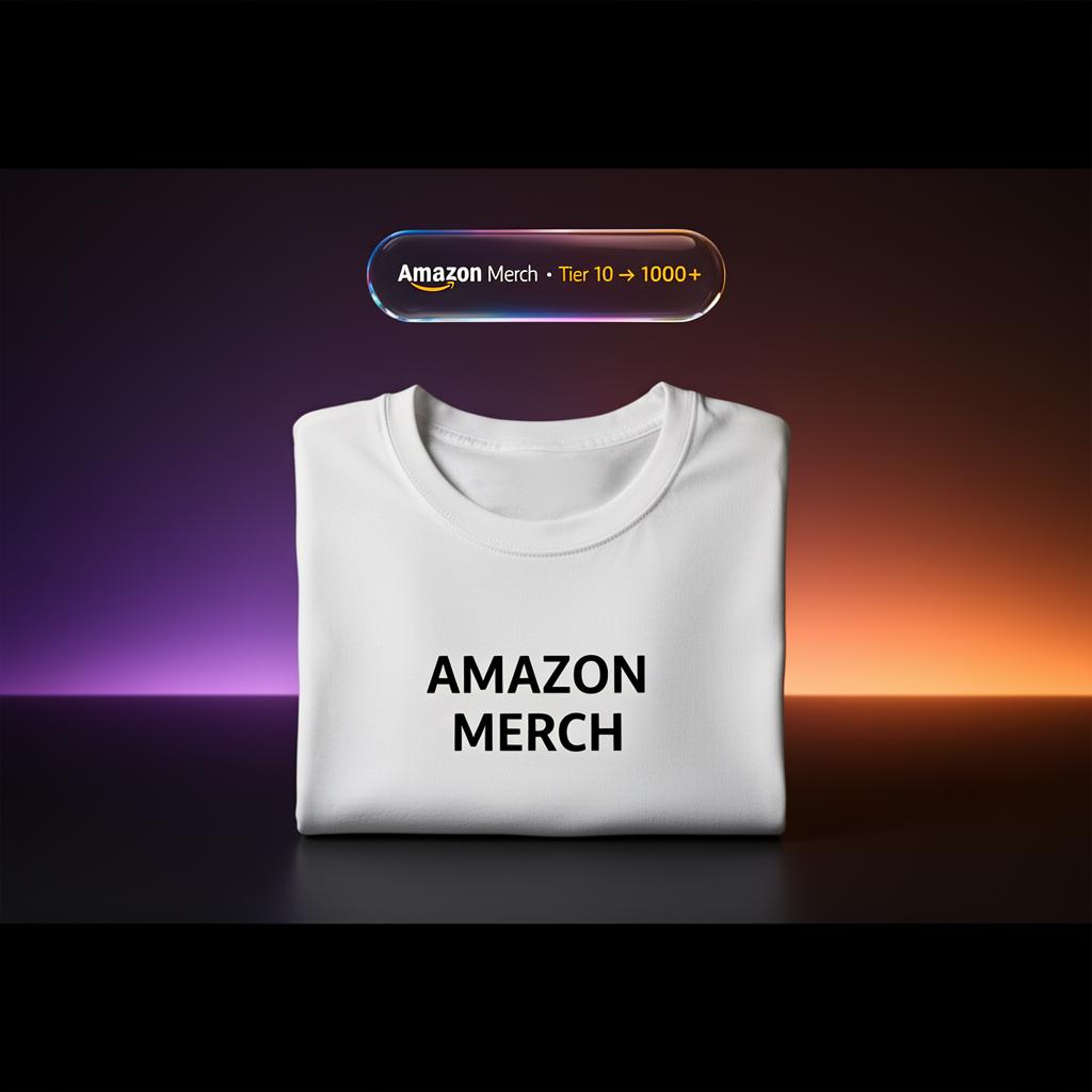 How to Sell on Amazon Merch on Demand in 2026 (Tier 10 → 1000+ Playbook)